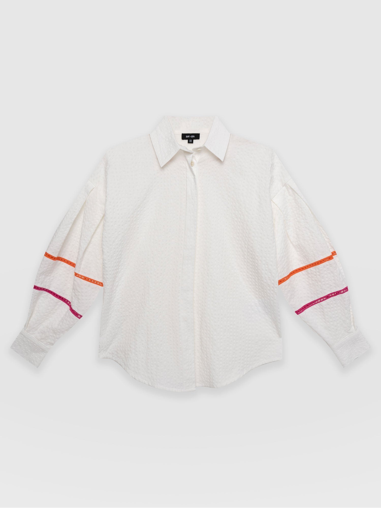 Debbie Puff Sleeve Blouse - Cream
